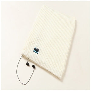 Knit Pullover Wireless Bluetooth Scarf