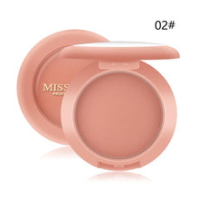 Load image into Gallery viewer, 12Colors MISS ROSE Blush Makeup Blush Contour Peach Peach Waterproof Long-lasting Brightening Complexion Foundation Powder TSLM1